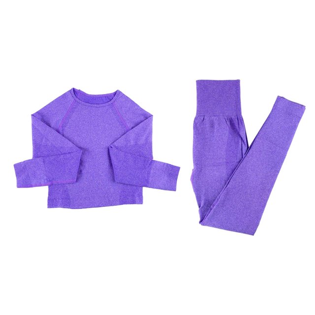 Traje deportivo de Yoga jinwen Yoga Sport Suit Mujeres 2PCS Nylon