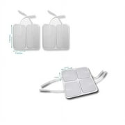 Tens Unit Patches Pads Electrodes 8 Pieces Large 2 x 4 inches 8 pieces small 2 x 4 inches for muscle stimulators