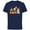 Navy, variant on Disney and Pixar’s Up Christmas Holiday Jolly Nutcrackers - Short Sleeve Cotton T-Shirt for Adults - Customized-Black