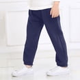 thumbnail image 3 of OYXSER Toddler Boy Girl Cotton Linen Pants, Boys Cotton Harem Pant Girls Loose Bloomers, 3 of 6