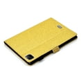 thumbnail image 5 of SaniMore for iPad Pro 11 2024Magnetic Clasp Case, PU Leather Case with Card Slot & Kickstand Pencil Holder Shockproof Protective Case for iPad Pro 11 2024 Women Men, Gold, 5 of 11