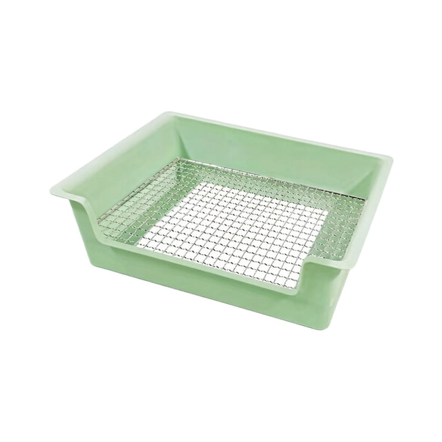 ZZHZGZ Canada Sale Rabbit Litter with High Back Guard Washable Tray for Indoor Small Animals Bunny Cage