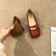 thumbnail image 5 of Zapatos planos con lazo para mujer,Zapatos planos con lazo para mujer Zapatos de mujer Zapatos planos con lazo de PU Multifuncional, 5 of 8