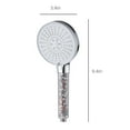thumbnail image 3 of Vaidha With Filtering FunctionShower Head - High-Pressure Handheld Showerhead With Carbon Filter - Hard Water Softener Filtered Shower Head, 5 Spray Modes Handheld, 3 of 7
