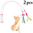 thumbnail image 2 of 2PCS Cat Teaser Wand Creative Fish Mouse Decor Cat Teaser Toy Cat Training Toy, 2 of 10