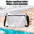 thumbnail image 5 of Waterproof Travel Toiletry Bag, Basic White Pvc Storage, Outdoor Swimming Drifting, Portable Phone Dry Pouch Build Build, Summer Travel Essential Gift Gift Gift, 5 of 7
