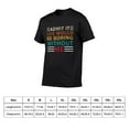 thumbnail image 3 of KuphiL10C Admit It Life Would Be Boring Without Me T-Shirt for Men Women, Retro Graphic Unisex Shirts，Mens Womens Letter Print Short Sleeves, Black, 3 of 3
