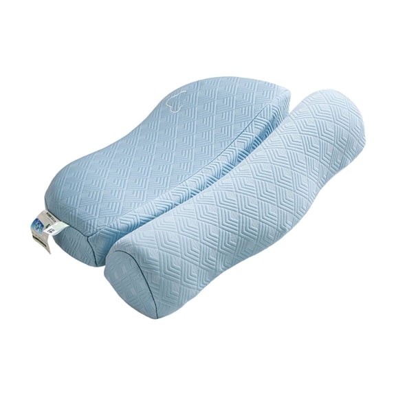 Dvumao Pillow 19.7x17.1x3.9 In with Detachable Cover for Bed Couch Display