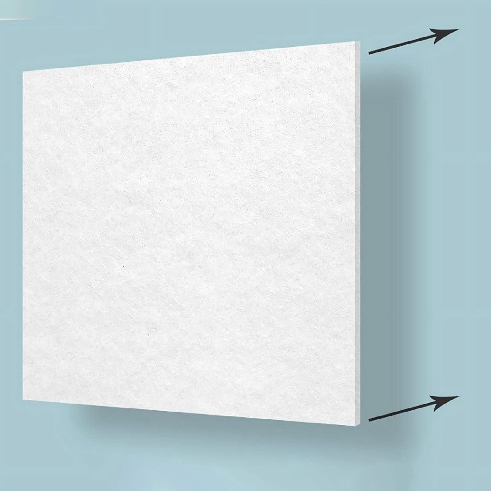 12 Pack Acoustic Panels ,12 x 12 x 0.3Inch Wall and Ceiling Sound Absorbing Panels,for Home,Recording Studio White