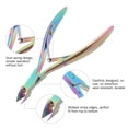 thumbnail image 4 of Cuticule en Acier Inoxydable Bordure Double Ressort Design Multicolore pour Ongles, Leuconychie, 4 of 8