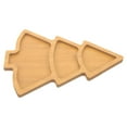 thumbnail image 5 of SHIYUU Christmas Tree Dish Wooden Sauce Dish Seasoning Plate Sushi Dipping Bowl Appetizer Plate, 5 of 6