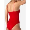 thumbnail image 3 of Modal - Red | Womens Bodysuit, 3 of 5