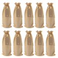 thumbnail image 4 of 1 Set Wine Bags Universal Protective Imitation Linen Widely Applied Bottle Wraps For Party, 4 of 4