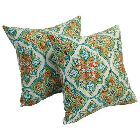 17-inch Square Polyester Outdoor Throw Pillows (Set of 2) 9910-S2-OD-190