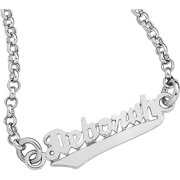 Personalized Kids Script Name Sterling Silver Bracelet