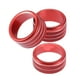 thumbnail image 1 of Encendido Volumen Tono 4WD Interruptor Perilla Cubierta para Toyota Rojo (Juego de 3), 1 of 1