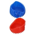 thumbnail image 3 of 2pcs 70mm Manifold Gauge Protective Boot Covers for Gauges Red Blue, 3 of 6