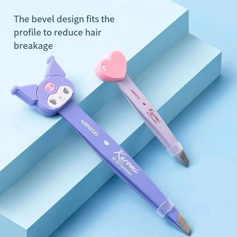Sanrio Eyebrow Tweezers Kuromi Cinnamoroll My Melody Stainless