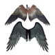 thumbnail image 1 of 2 alas de ángel 3D para disfraz de carnaval, fiesta, accesorio con correa águila y negro, 1 of 9