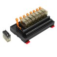 thumbnail image 1 of Módulo de relé Tablero de control DC PLC Montaje en carril DIN 8 canales 2 NO 2 NC BEM2S‑8MZ, 1 of 10