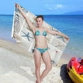 thumbnail image 7 of Dreamtimes Collage Sea Stars Beach Towel Quick Dry Absorbent Bath Towels Sandproof Lightweight Towel for Gym Yoga Sports Swimming 31x71in, 7 of 7