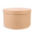 thumbnail image 1 of Weiwei 1 Juego de Cajas Redondas de Papel Kraft para Galletas, Pasteles y Cupcakes, 1 of 5