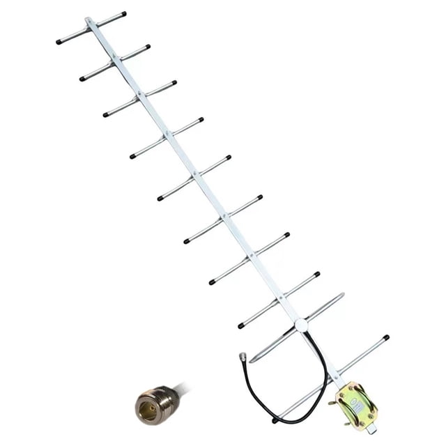 Antenne TV Yagi Extérieure 433 MHz avec Portée de Réception 14 dBi, Neuve