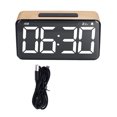 thumbnail image 2 of Reloj despertador digital, pantalla LED de 6 pulgadas Reloj despertador digital Reloj despertador Rendimiento confiable Jadeshay A, 2 of 8