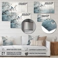 thumbnail image 4 of Designart "Sumi Bird Asian Painting XII" Asian Metal Wall Art, 4 of 5
