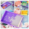 thumbnail image 4 of OUNONA Bead Dotting Tool Tray Dotting Tray Assorted Color for Organizing Beads DIY Projects 1 Set, 4 of 8
