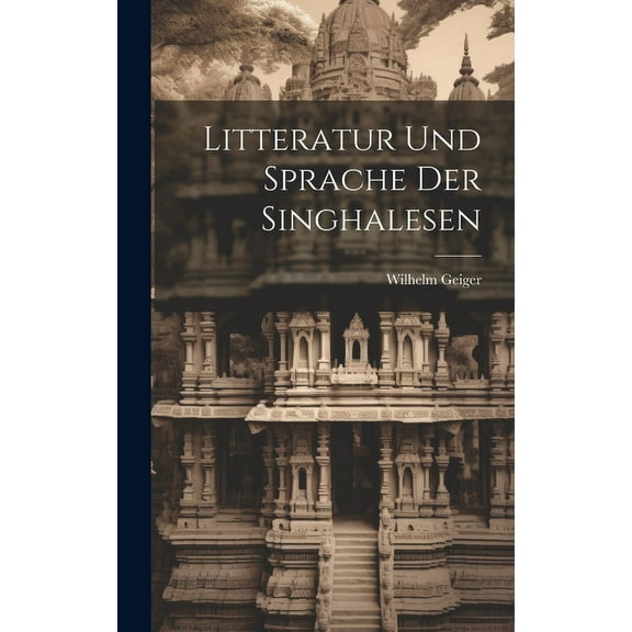 Litteratur und Sprache der Singhalesen (Hardcover)