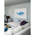 thumbnail image 5 of "Red Snapper in Blue" Framed Painting Print, 5 of 5