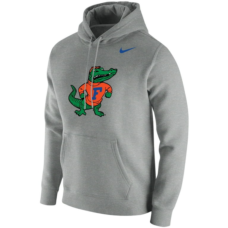 Men s Nike Heathered Gray Florida Gators Vintage School Logo