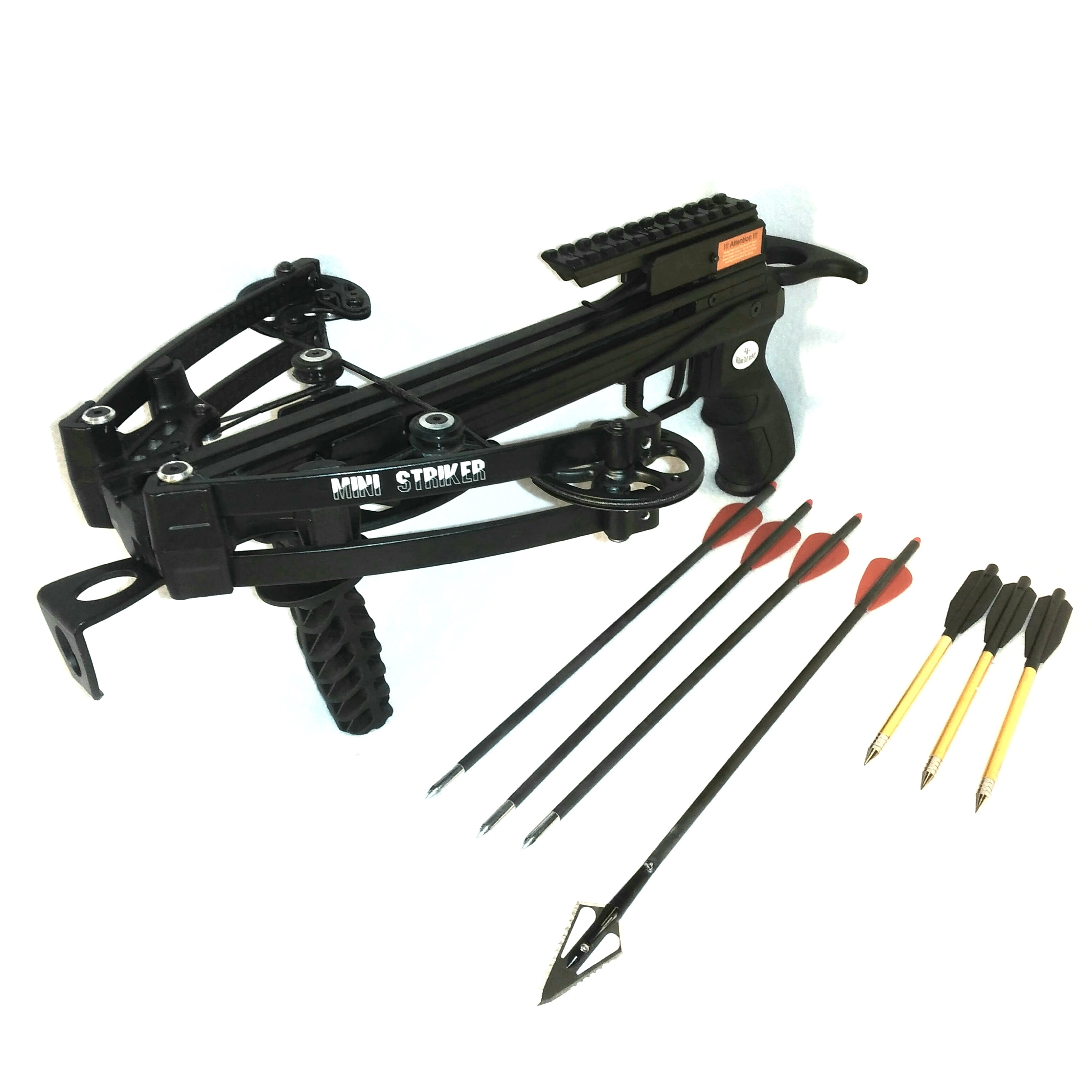 High Quality Mini Handheld Arrow Launcher Self Defense Crossbow Outdoor Hunting 