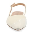 thumbnail image 6 of Journee Womens Daphnne Sling Back Pointed Toe Flats, Widths Available, 6 of 9