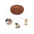 thumbnail image 5 of Alfombrilla para perro, alfombrilla para perro, con algunos juguetes pequeños, alfombrilla para perro para encontrar comida, cepillarse los dientes, ejercicio, relajación de mascotas (marrón) Rojo Verde, 5 of 5