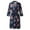 Navy, variant on Yuncity Womens Nightgowns Kimono Robes Knit Bathrobe Soft Lightweight Knee Length S-Xxl Pajamas Pjs Sleepwear S-Xxl