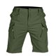 thumbnail image 4 of pstuiky Pantalones cortos deportivos para hombre, Pantalones cortos cargo cómodos con cintura elástica y bolsillos a la moda para hombre, de verano, informales, lisos, 4 of 9