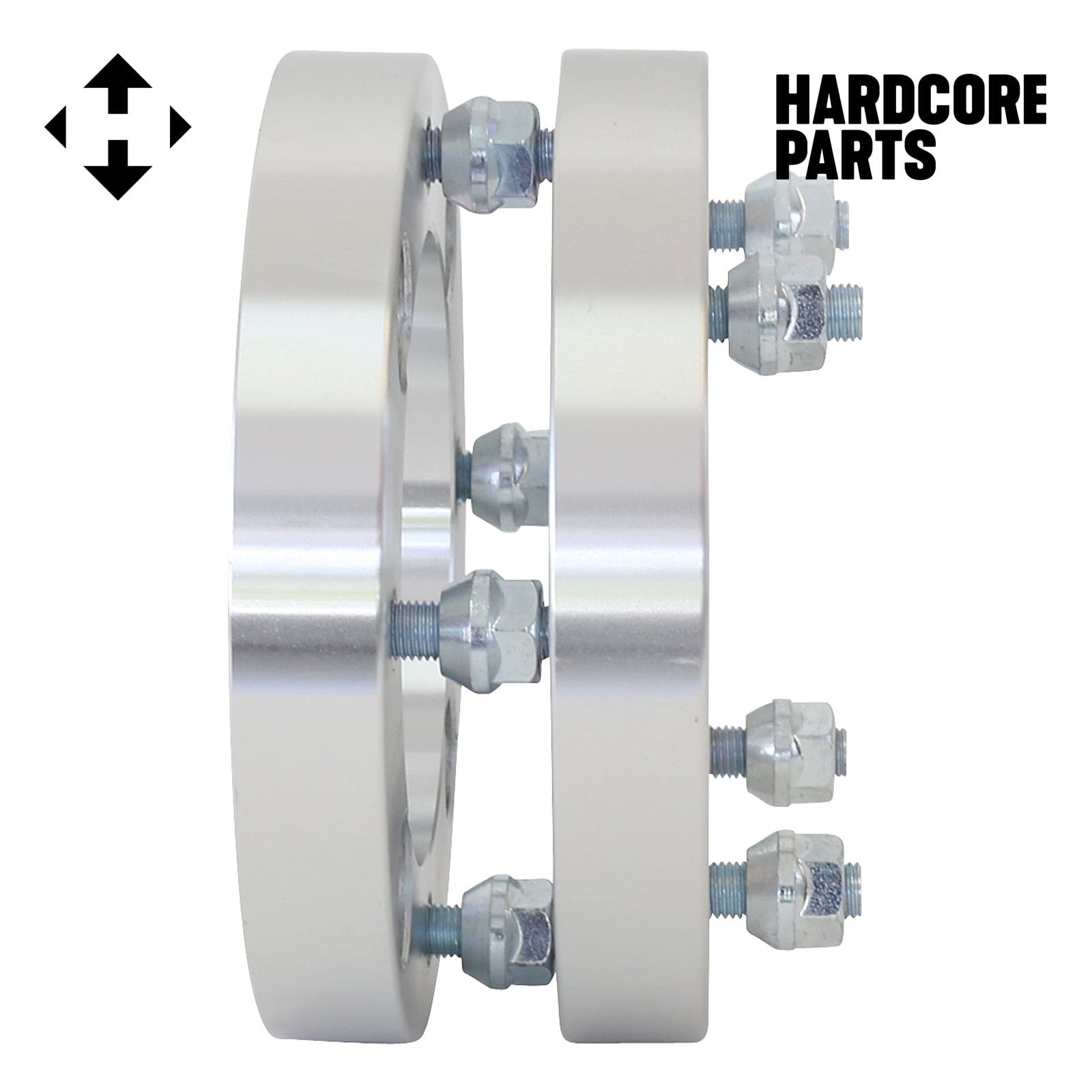 2 inch Per Side 2 QTY ATV Wheel Spacers 4 fits all 4x137 bolt patterns CAN-AM Bombardier Renegade Outlander Commander Kawasaki Mule Prairie Brute Force Bayou 4x137 