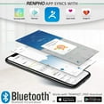 thumbnail image 4 of RENPHO Balance de Graisse Corporelle Intelligente Numérique Bluetooth pour Salle de Bain, Moniteur de Composition Corporelle, 4 of 6