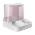 thumbnail image 4 of Automatic Feeder, 2 in 1 Cat Food and Water Dispenser, Large Capacity Pet Dispenser, Food and Watering Supplies for Puppy Cats Pink, 4 of 8