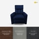 thumbnail image 5 of Sillón Reclinable Onstore Reposet London Lino Marino, 5 of 10