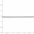 thumbnail image 2 of Sterling Silver 2.3mm Solid Rope Chain Necklace - 10.1 Grams - 30 Inch, 2 of 2
