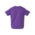 thumbnail image 6 of Couver Toddler Baby Unisex Cotton Jersey Short Sleeve T Shirt Activewear 2 Pack Purple 3T, 6 of 9
