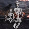 thumbnail image 4 of Halloween Decoration Realistic Crow Owl Halloween Prop Party Decor with Light, 4 of 6