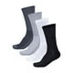 thumbnail image 1 of Calcetín 12 Pares Pie Diabético Extra Grande 28-32 Cm D Pie Surtido (Blanco,negro,gris) caballero, 1 of 3