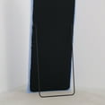 thumbnail image 4 of Melodieux 24"x 63" Arched Full Length Mirror with Stand Light Blue Fur Framed Floor Mirror, 4 of 6