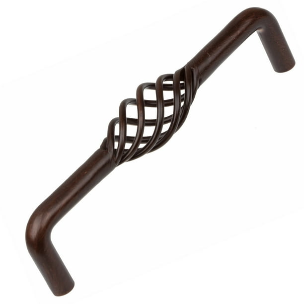 GlideRite 5 in. Center Twisted Birdcage Cabinet Pulls ...