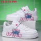 thumbnail image 3 of Zapatillas de deporte de puntada para niños y niñas, zapatos informales de baloncesto, correr, deportes de moda, regalo para niñas de 7 y 18 años, 3 of 5