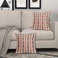 thumbnail image 3 of Patriotic Floral Pillow Covers 16x16 Set of 2 4th of July Red Blue Vintage Rustic Flower Striped Print Memorial Day Holiday Decorative Throw Pillow Cases Outdoor Neutral Farmhouse Sofa Bed Decor, 3 of 5